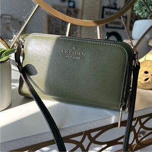 Kate Spade Olive Green Crossbody Bag